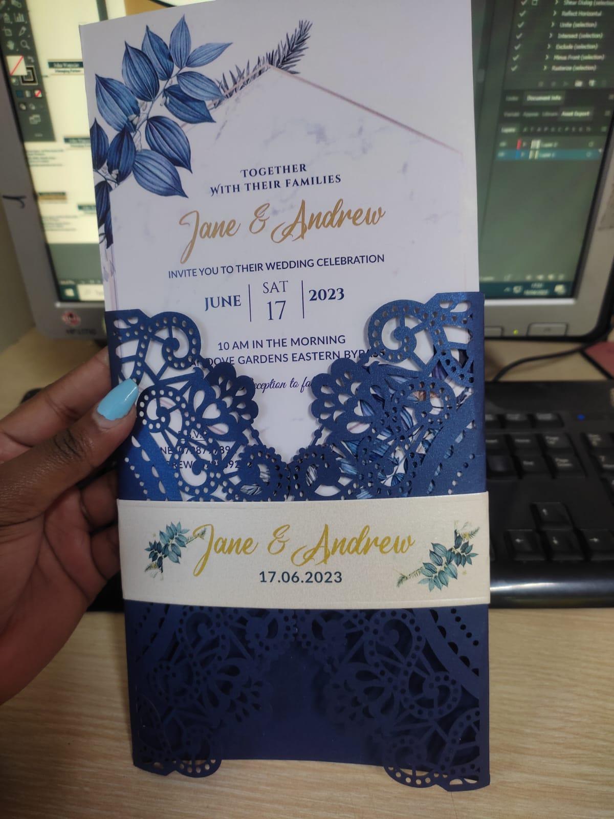 Online Invitation card design and printing in Nairobi kenya - | Tradecraft Printers