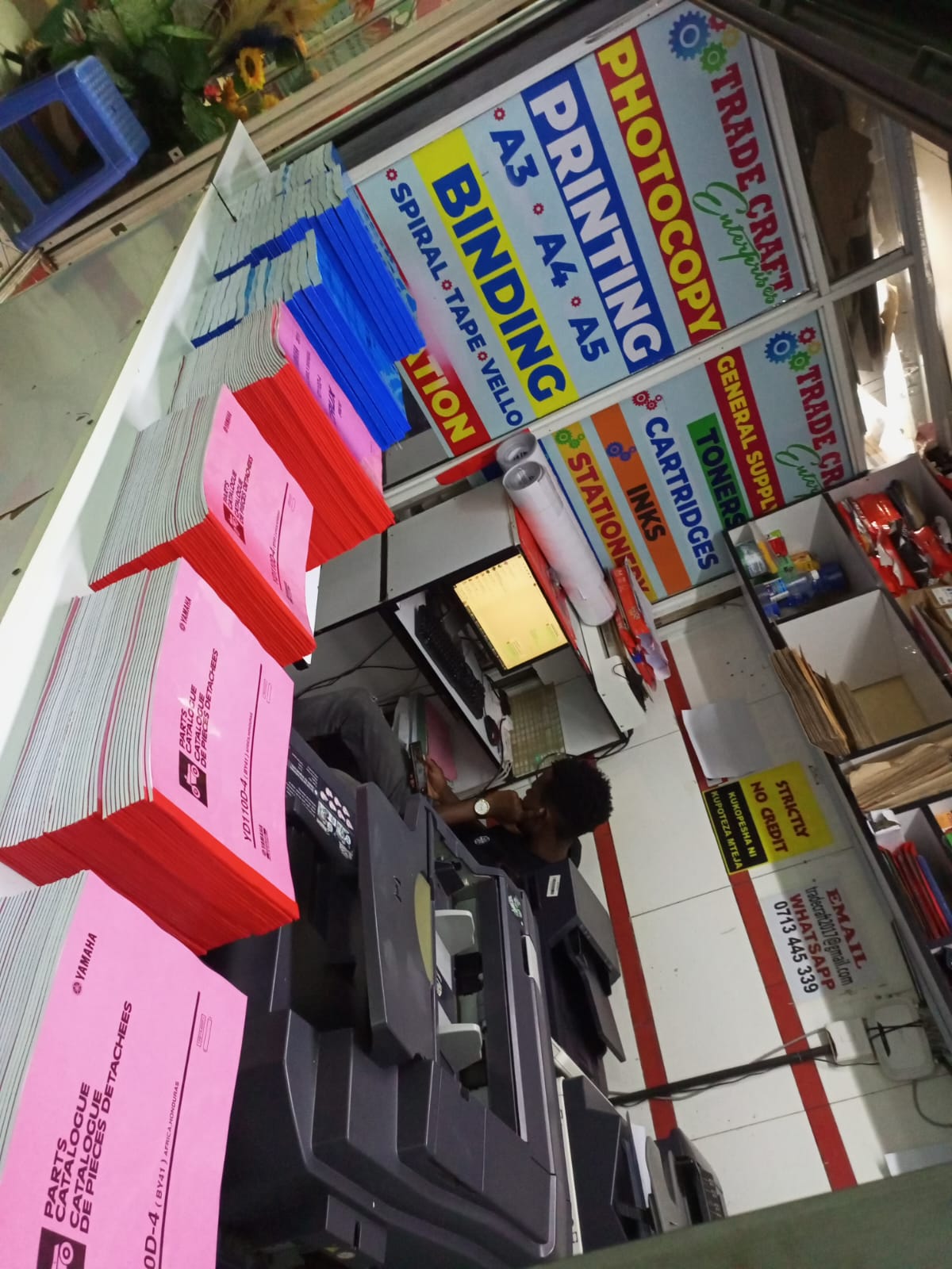 Bulk corporate printing